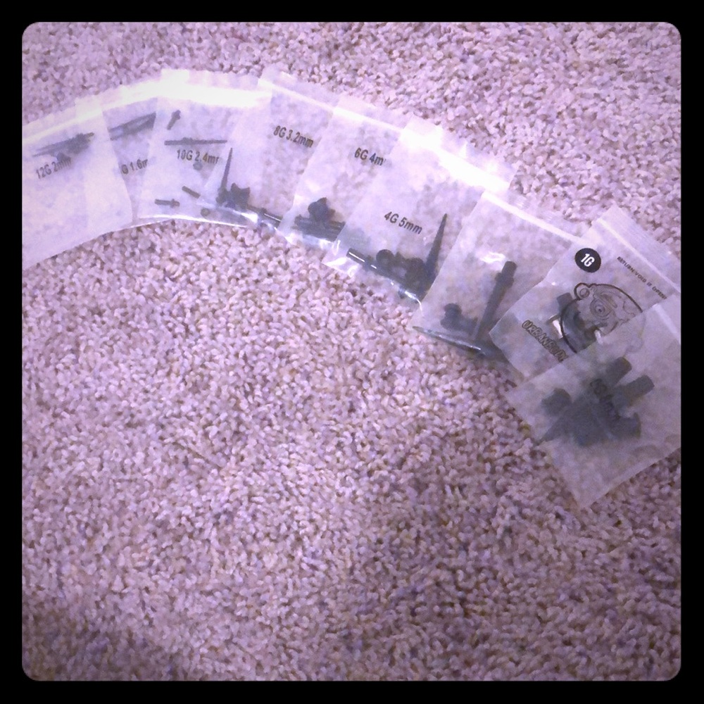 Gauge Kit 12G(2mm)- 0G (8mm)